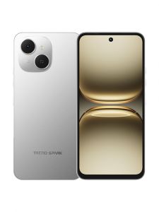 Tecno | Spark 40c | 4GB RAM | 128GB Storage | Grey | 3 Months 0% Profit upto 48 Months Installment | PTA Approved | 1 Year Brand Warranty | The Game Changer | TGC10